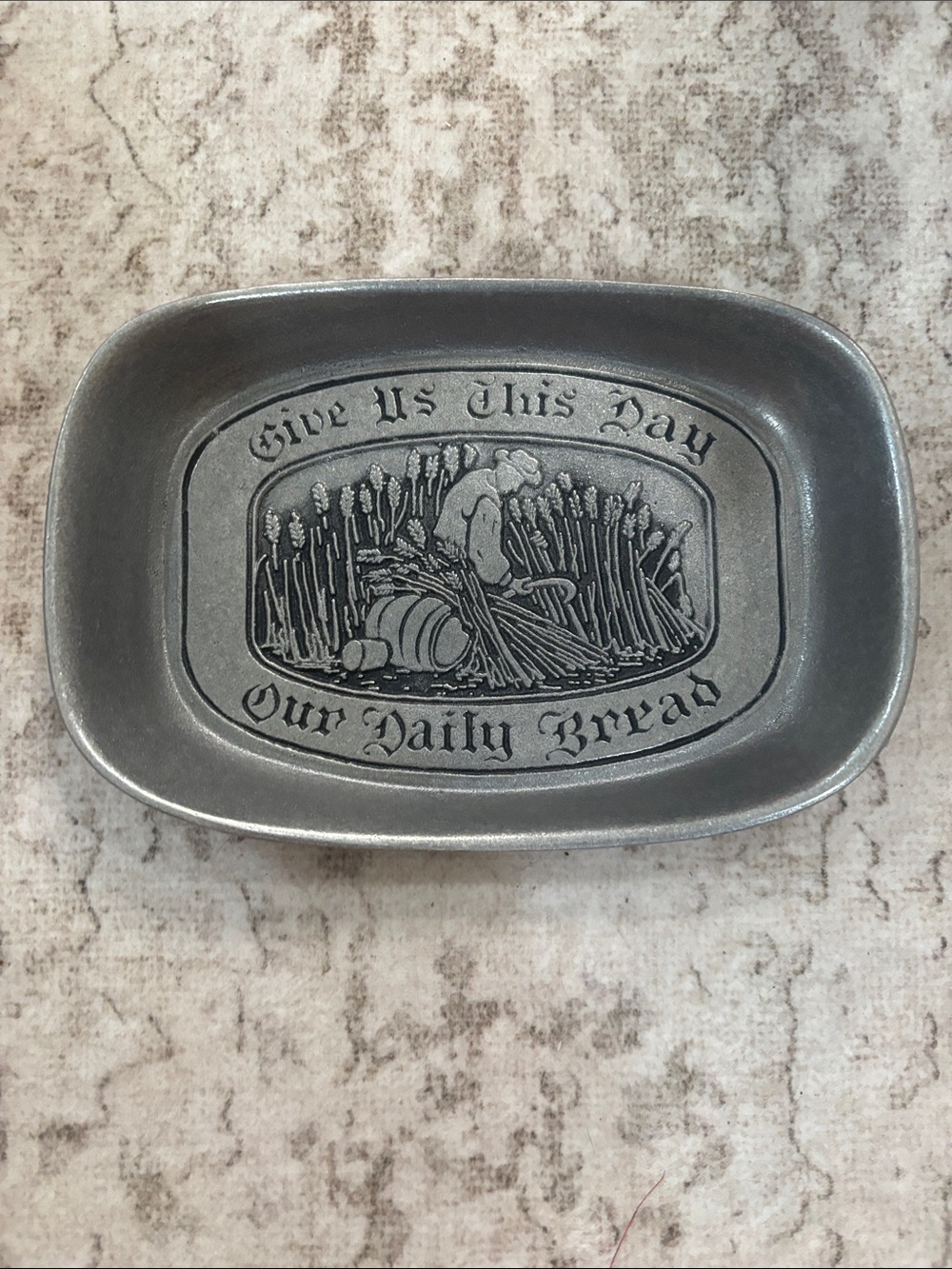 Give Us This Day Our Daily Bread Tray
